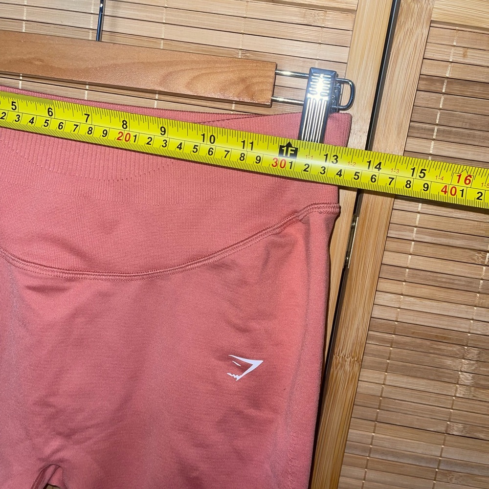 SWEAT SEAMLESS LEGGINGS Terracotta Pink Gymshark Womens Size M - Picture 4 of 5